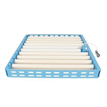 Egg Turner, Eggs Incubator Turn Tray 360? Rotating Design Thickened Frame AC 220V Guiding Device Multifunctional for Farm