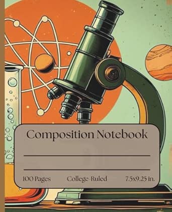 Amazon.com: Composition Notebook: College-Ruled Science Notebook with ...