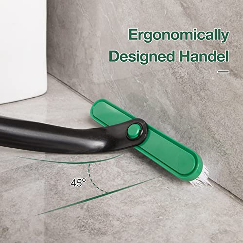 image for Eyliden Two Types Cleaning Brush Combo, 2-in-1 Floor Brush with Long H