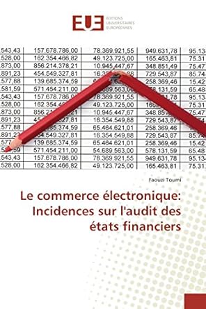 Le commerce électronique: Incidences sur laudit des états financiers