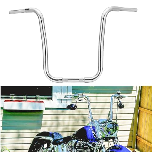 Mofun 16" Chrome Ape Hangers for Road King