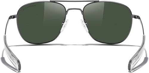 Miniatura 4 de MERRY'S Gafas de sol polarizadas militares clásicas cuadradas aviador para hombres o mujeres S8636