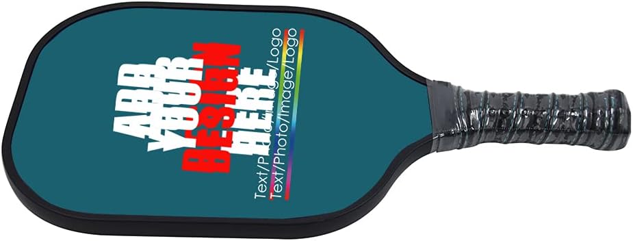 Custom Graphite Pickleballs Paddles Lightweight Personalized Pickleballs Paddle Racquet Add Your Photo,Text,Logo Pickle Ball Equipment