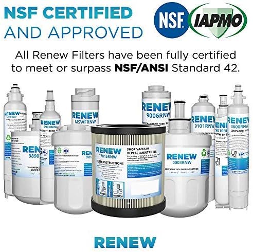 Refresh Replacement Refrigerator Water Filter Compatible with Kenmore 46-9690, ADQ36006102 and LG LT700P, ADQ36006101 (1 Pack)