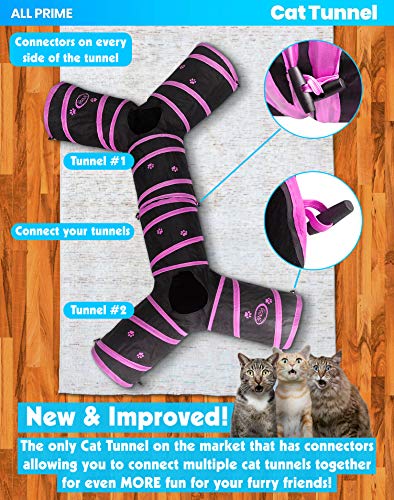 image for All Prime Cat Tunnel - Also Included is a ($5 Value) Interactive Cat T