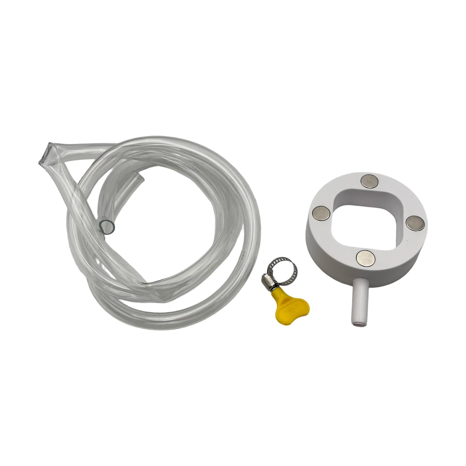 Mekalero Highly Visible Clear Hose with Connection for Window Cooling Drainage Window Conditioning Diverter