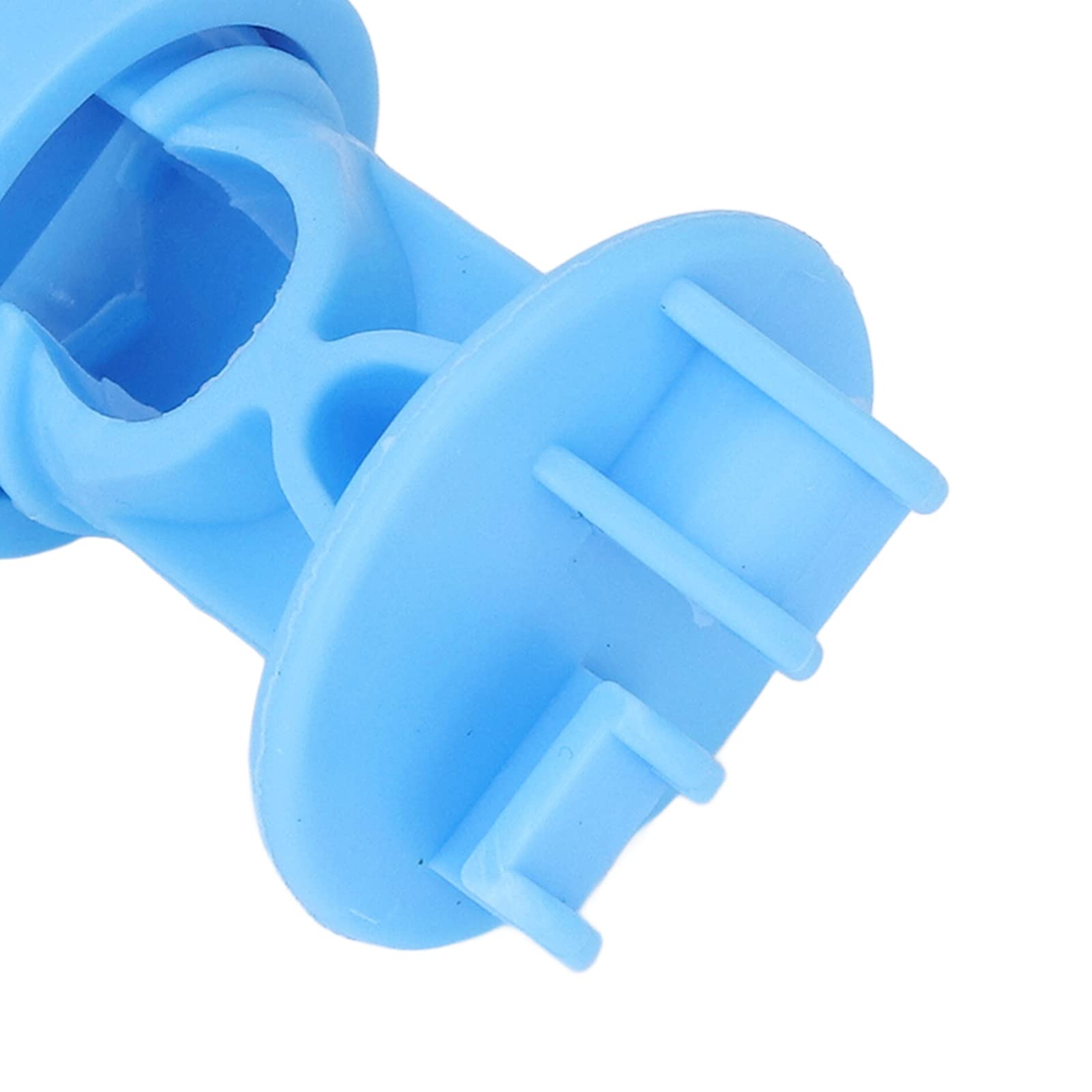 100 Uds Poste Anillo Cerca Poste Madera aislador Tornillo ABS para Valla eléctrica Ganado Cerca Granja jardín agrícola(Azul)