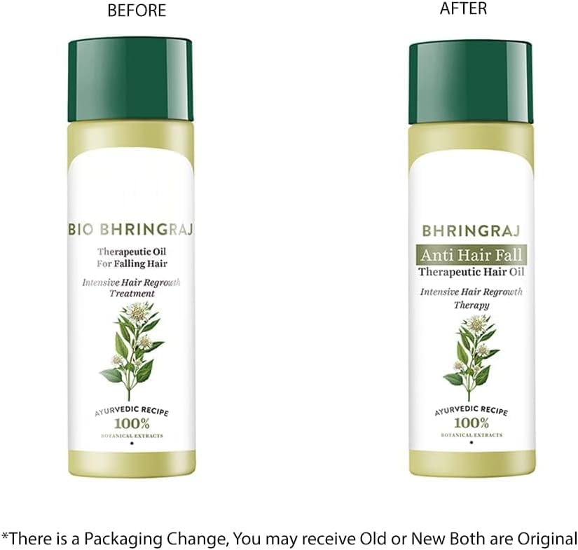 Aceite de bhringraj KP de 200ml para la caída del cabello y tratamiento crecedor 2