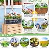 YAMRON 4-in-1 Soil Moisture Meter, Digital Plant Temperature/Soil Moisture Test & PH Meter/Sunlight Intensity, Backlight LCD Display for Gardening, Farming and Outdoor Plants