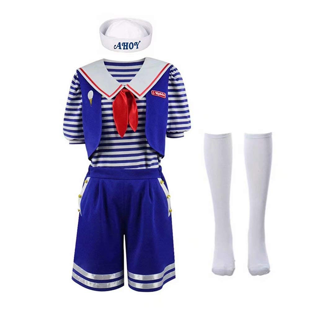 Buy BeeUgy Kids TV Show Cosplay Robin Scoops Ahoy Costume Halloween