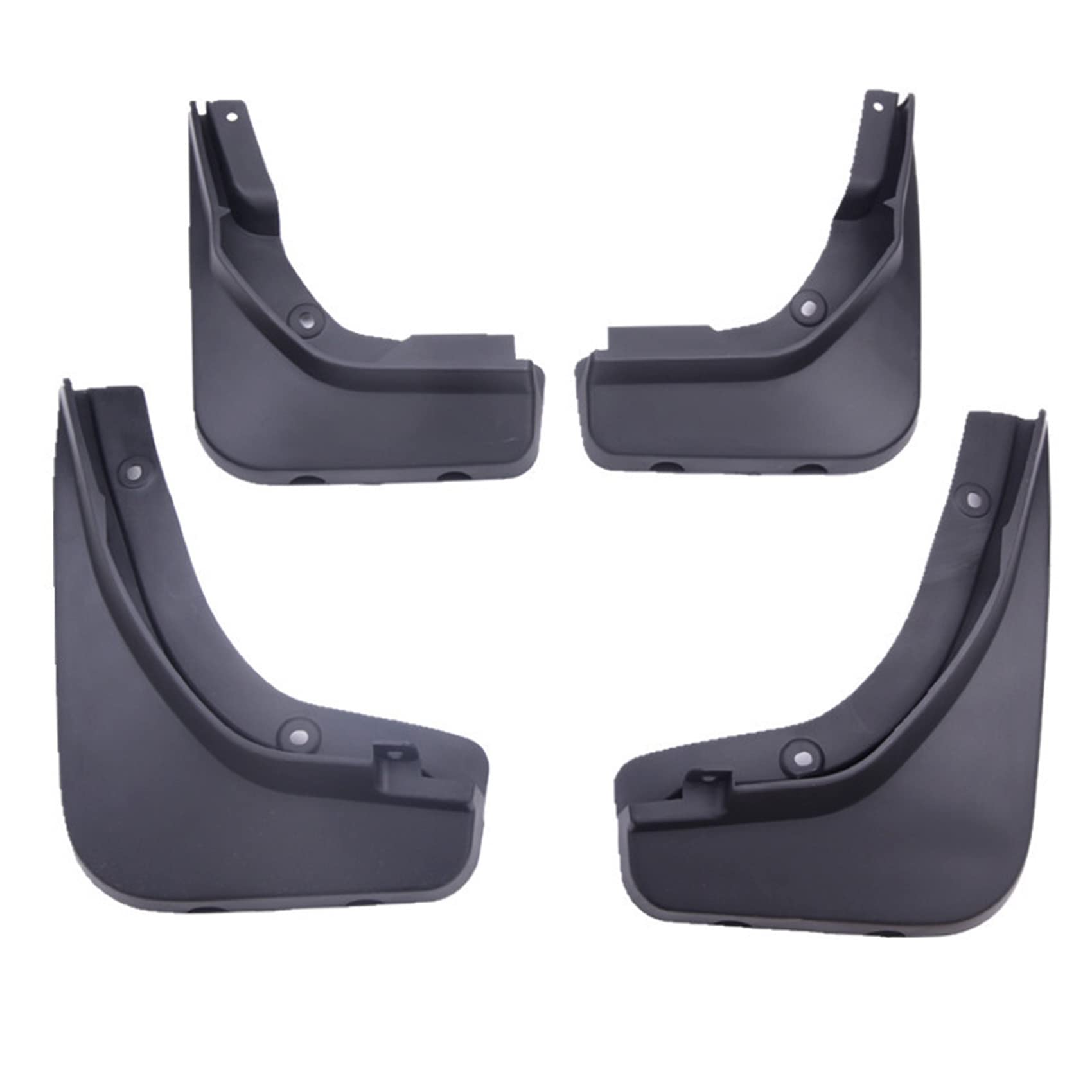 4 Pezzi Set Paraspruzzi Auto Parafanghi Guardia Kit per Mercedes-Benz E-Class 2016-2021, Anteriore Posteriore Parafango Protezione Car Accessorio Protettivo Decorativo con vite,Sports