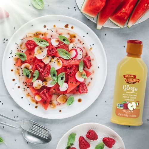 Monari Federzoni Balsamic And Apple Cider Vinegar Glaze Bundle #TOP5