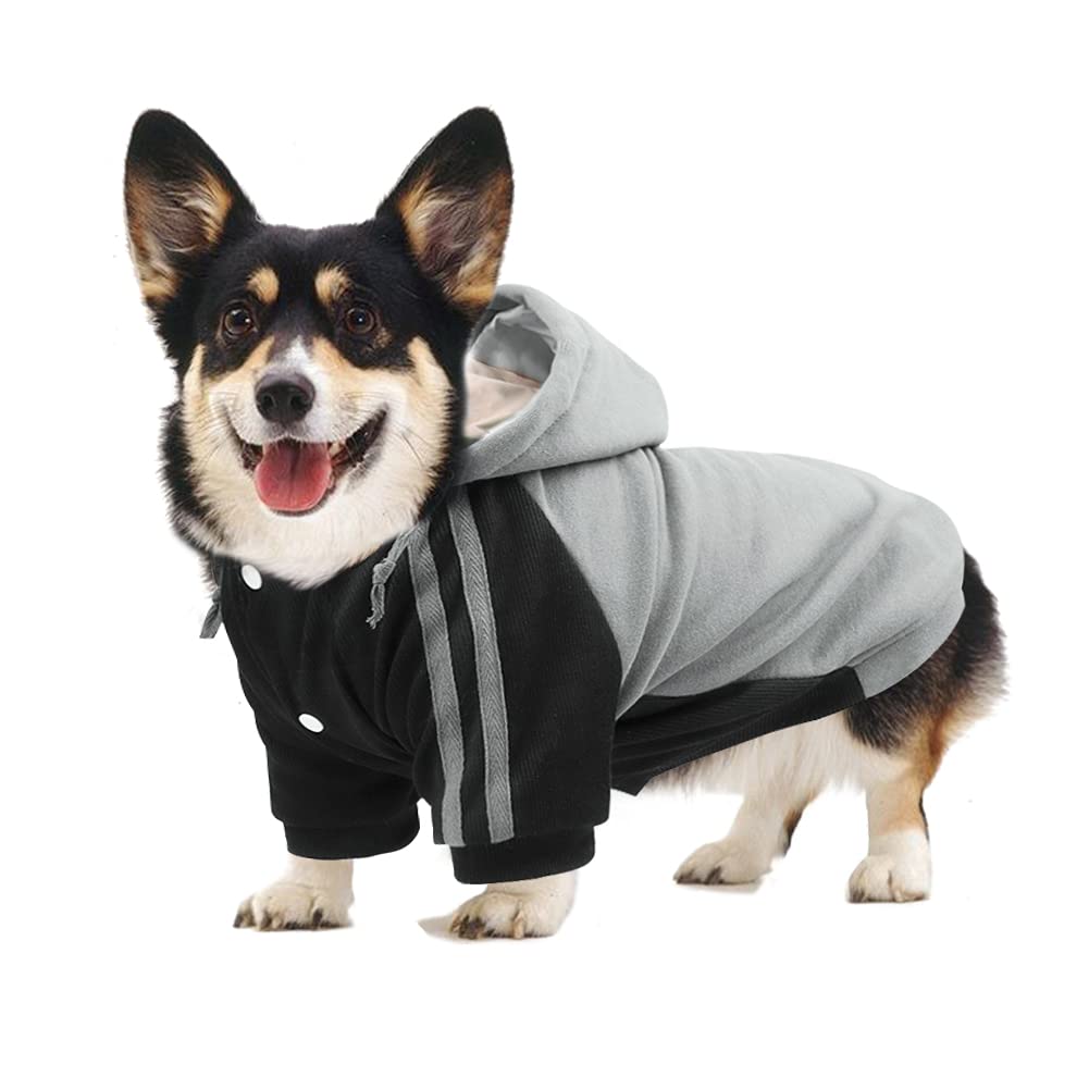 FEimaX Sudadera con Capucha Cálido para Perros Pequeños Mascotas Ropa de Invierno Cachorro Abrigo Chaqueta Suave Camiseta para Perro Gato Chihuahua