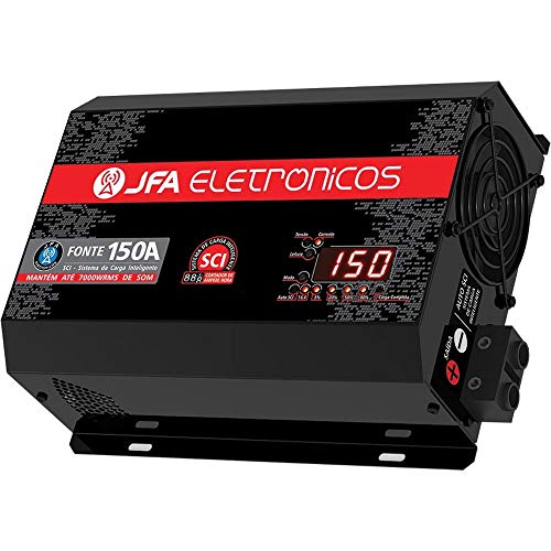 Fonte Jfa 150A Amperes Automotiva Sci Slim - 14.4 V - Bivolt