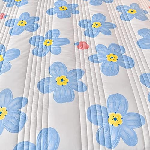 Couette fraîche pour nuits chaudes en coton lavé et microfibre douce L - 6