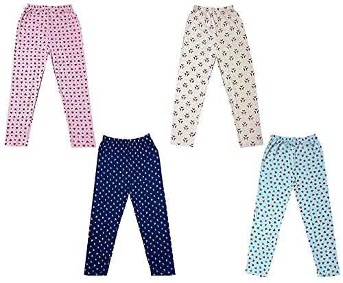 Image of indi weaves Regular Fit Cotton Printed Girls Pyjamas Set