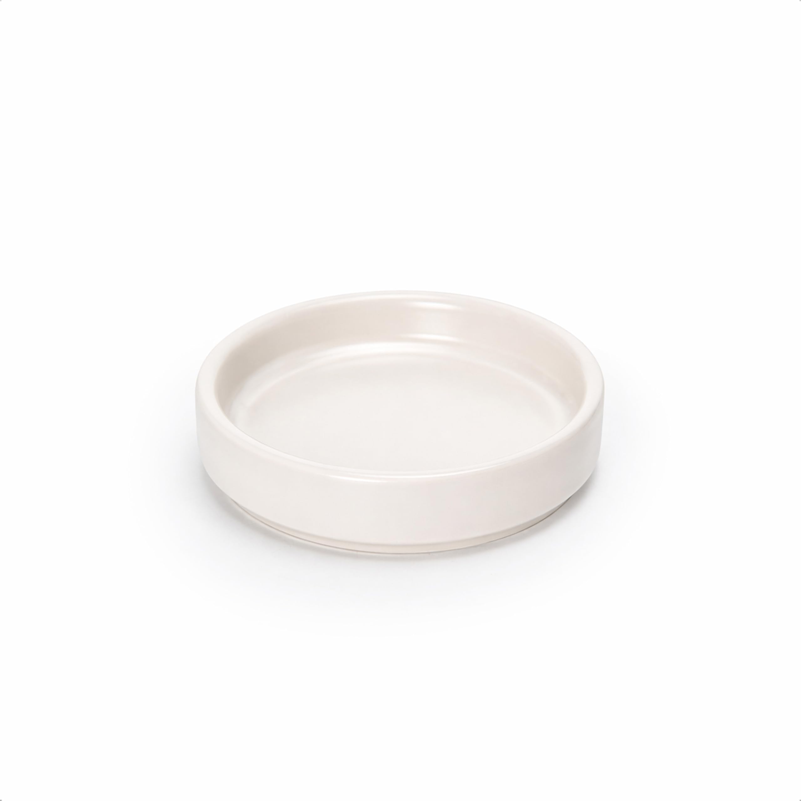 Black Ceramic Plant Saucer - Drainage Tray -20