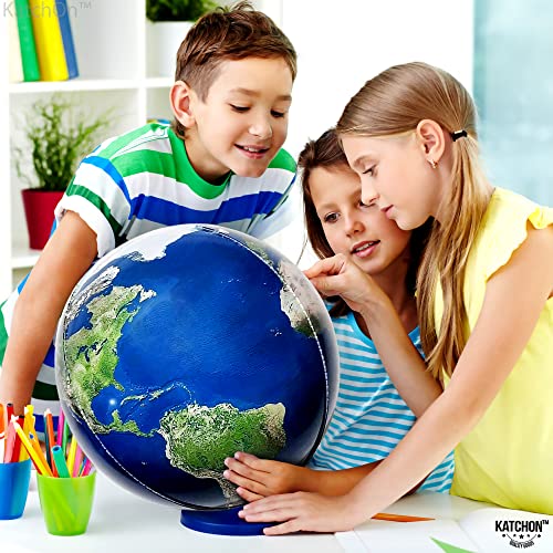 KatchOn, Globe Balloons Set - 22 Inch, Pack of 12 | World Balloons for Around the World Party Decorations | Earth Balloon for Earth Day Decorations, Environment Decorations | Travel Theme Party by KatchOn - Used condition - Image 6