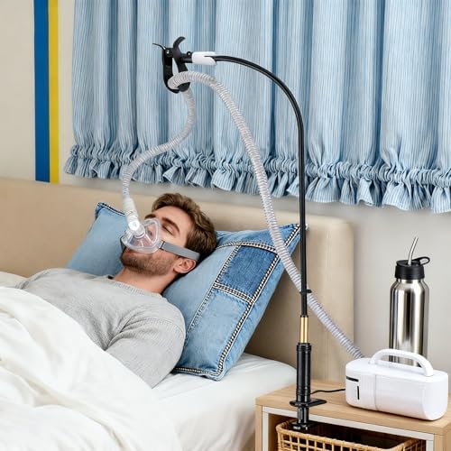 Cpap Schlauchhalter Aufhänger - Verstellbarer Schlauchhalter für Cpap Cpap Schlauchhalter Aufhänger - Verstellbarer Schlauchhalter für Cpap