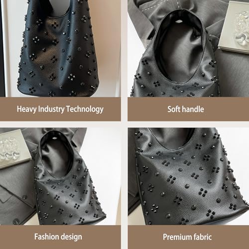 Bolso de mujer CORIOS en cuero sintético con tachuelas miniatura 4