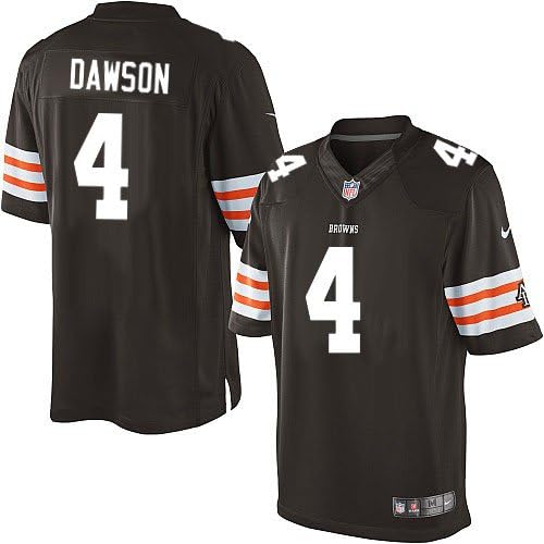 Phil Dawson Jersey Cleveland Browns 4 Limited Brown Team