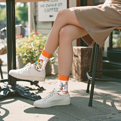 Image of Funny Socks for Women and Teenage Girls, Cute Crazy Unique Novelty Gifts