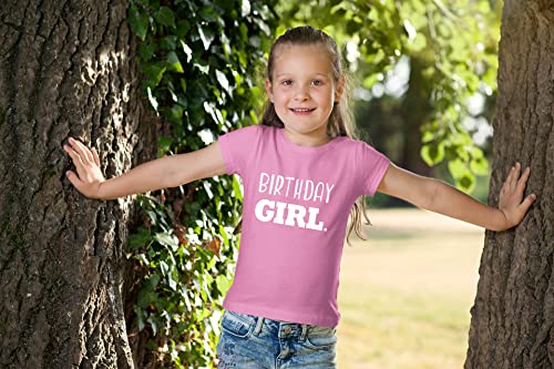 Image of Birthday Girl Shirt Toddler T-Shirt Kid Birthday Party Outfit Tee Gift for Girls 1st 2nd 3rd 4th 5th 6th 7th 8th Tops