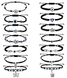 Rotes-Augen-Armband – Die roten Kabbalah-Schnur-Armbänder sind zu 100 % handgewebt, mit exquisiten Dämonenaugen-Elementen, stark und nicht leicht zu brechen, langlebig und leicht, fügen Ihrem Handgelenk nicht viel Belastung hinzu, nicht nur als glücklicher Wächter, sondern Auch als tägliches Tragen.