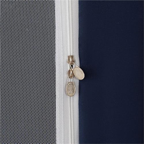 Cortina de cama litera con mosquitera integrada de 90x190x90cm opaca color 4 5