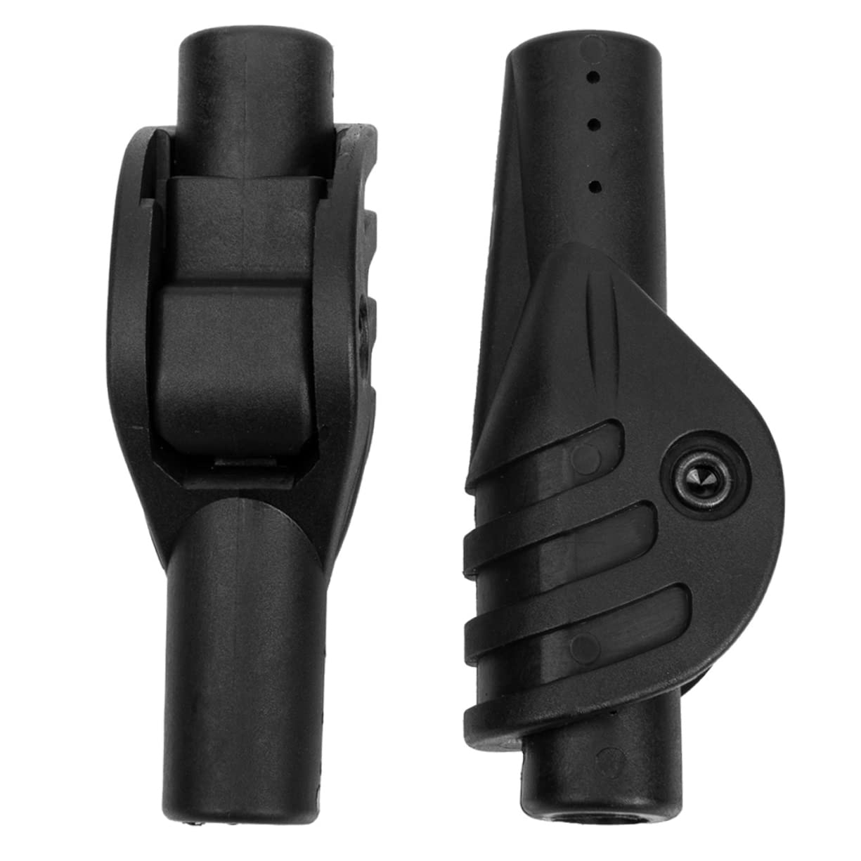 BESPORTBLE Composants De La Tente Extérieur Tentes Connecteur SMA Perçable De Plein Air Joint De Tige De Support De Tente Connecteurs De Joint De Tente Fibre De Carbone Black