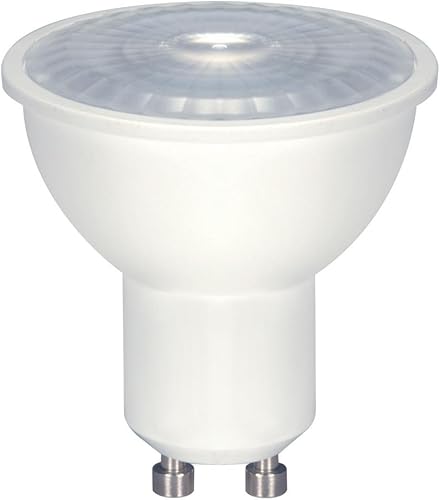 Satco S9382-6.5 vatios MR16 LED; 2700 K; ángulo de haz de 40 grados; base GU10; 120 voltios (6 bombillas)