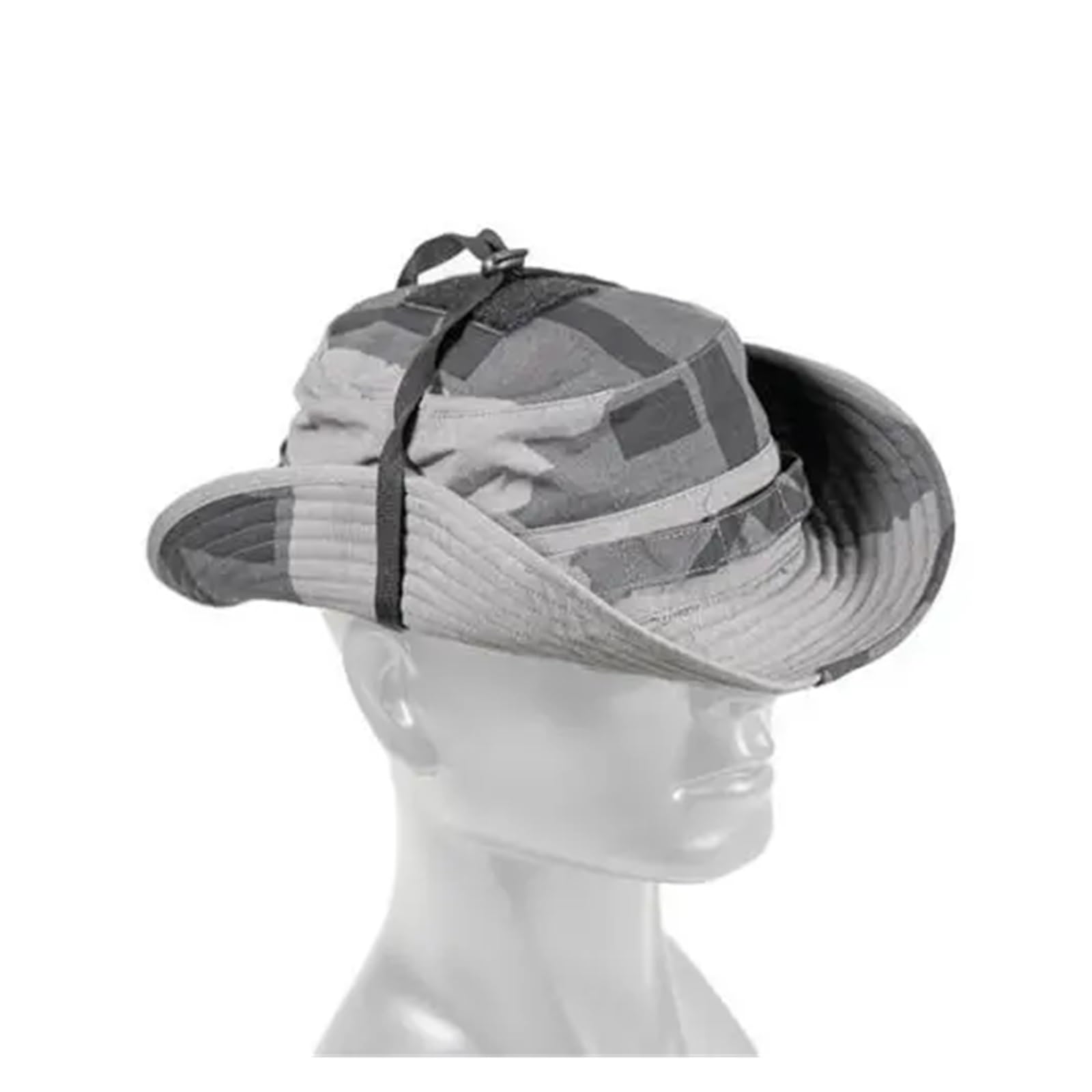 Cappello alla Pescatora Uomo Cappello tattico con Tesa Larga e Rotonda, Cappello da Pescatore, Mimetico Notturno nel Deserto, T-Block De Spot