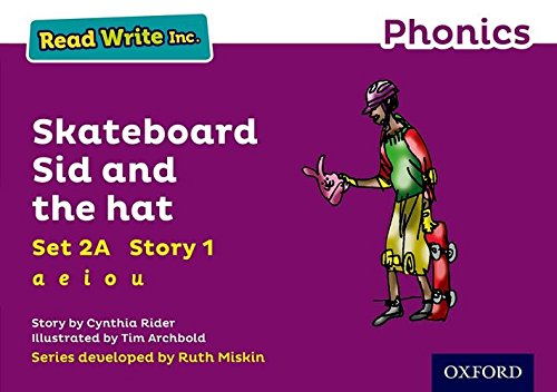 Read Write Inc. Phonics: Purple Set 2A Storybook 1 Skateboard Sid and ...