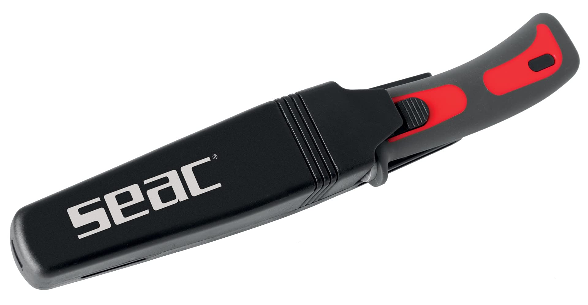 SEAC Coltello Subacqueo Acciaio Inox 11.5 cm Rosso