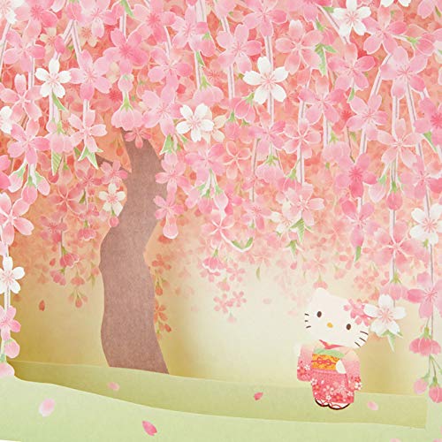 Hello Kitty Cherry Blossom Background