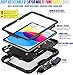 Herize Case Compatible with iPad (A16) 11th 2025/10th Generation 2022 with Screen Protector Pen Holder | Heavy Duty Shockproof Rugged Protective Case W/Handle Shoulder Strap