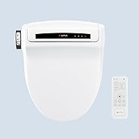 Vista 15 de Lotus Hygiene Systems ATS-500. Asiento para inodoro con tapa inteligente, climatizada con temperatura regulable. Color blanco.