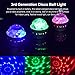 Disco Ball Light Wireless Battery Operated Music Sync RGB for Parties Decorations Car [2-Pack]