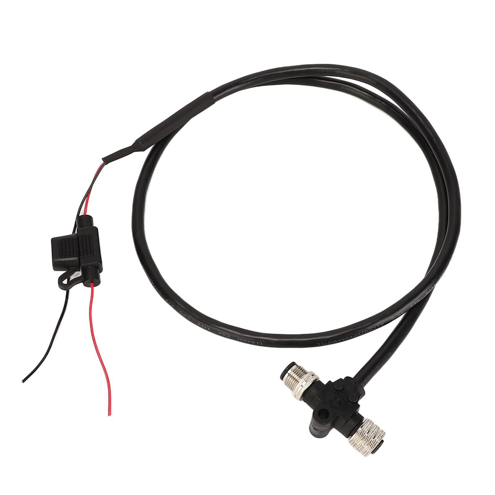 Yctze para NMEA 2000 T Terminator Backbone Cable con 3A Canotaje Gps AccesoriosPara NMEA 2000 Backbone Cable para NMEA 2000 Cable de Alimentación para N2K Cable 1