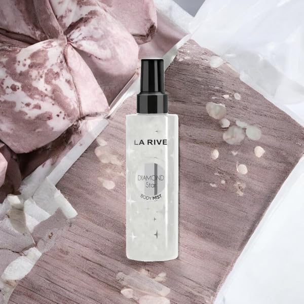 LA RIVE Spray corporal Glitter Diamond Star Body Mist 200 ml Mujeres Mujer