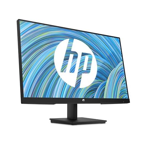 HP V24v G5 FHD Monitor 60,5 cm (23.8 Zoll), 1920 x 1080 Pixel (16:9), 75 Hz, Full HD, AMD FreeSync, Joypad OSD Knopf, Blaulichtfiltermodus, VGA, HDMI 1.4, Neigefunktion, umweltfreundlich, Schwarz