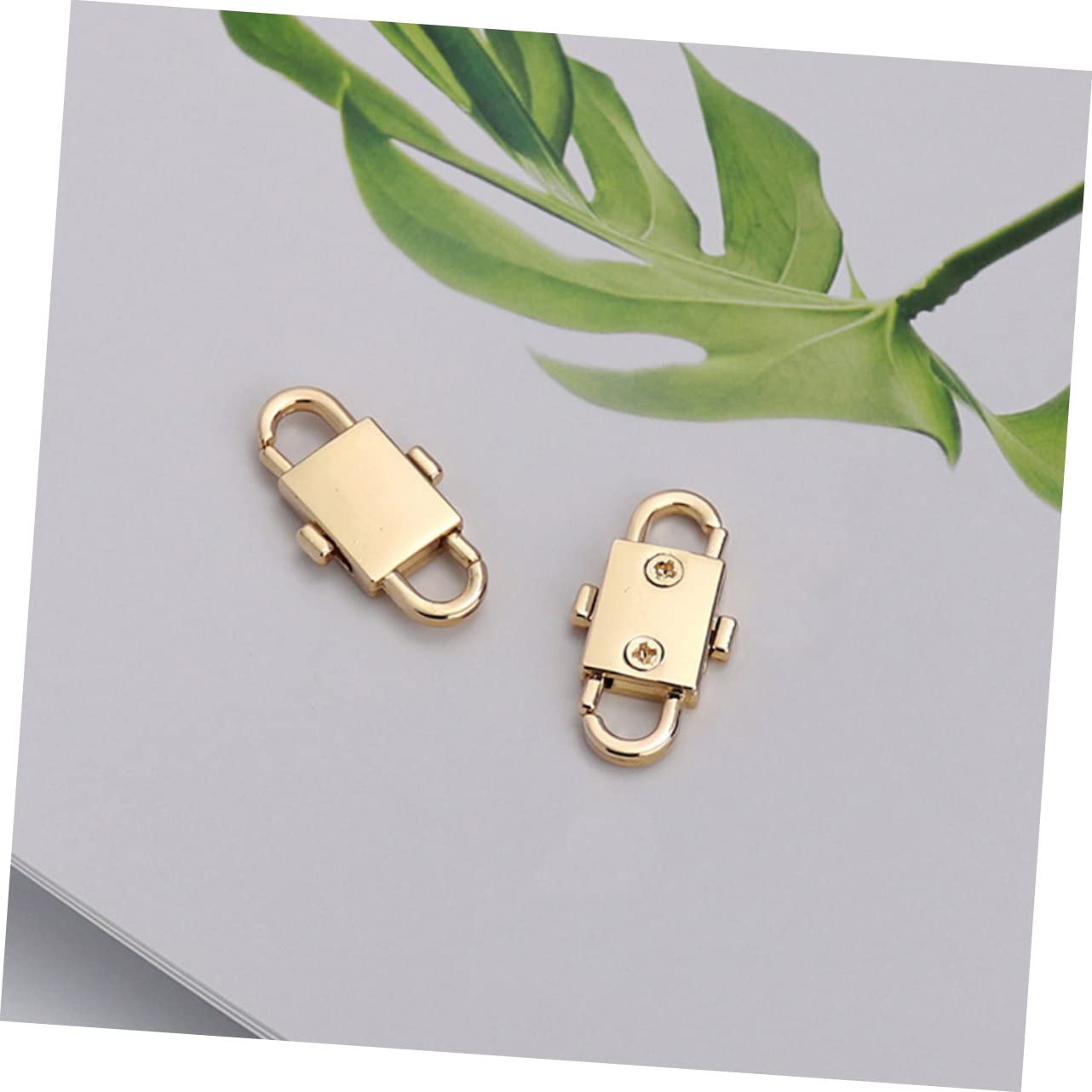 Lurrose 30piezas Hebillas Ajustables De Metal Para Bolsos Para Para Ajustar De Correas Accesorios De Moda Para Tu Bolsa
