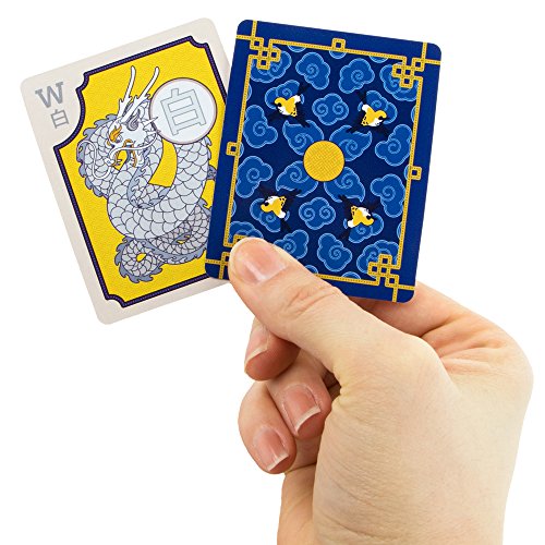 Baraja de 156 cartas estilo Mahjong americano miniatura 5