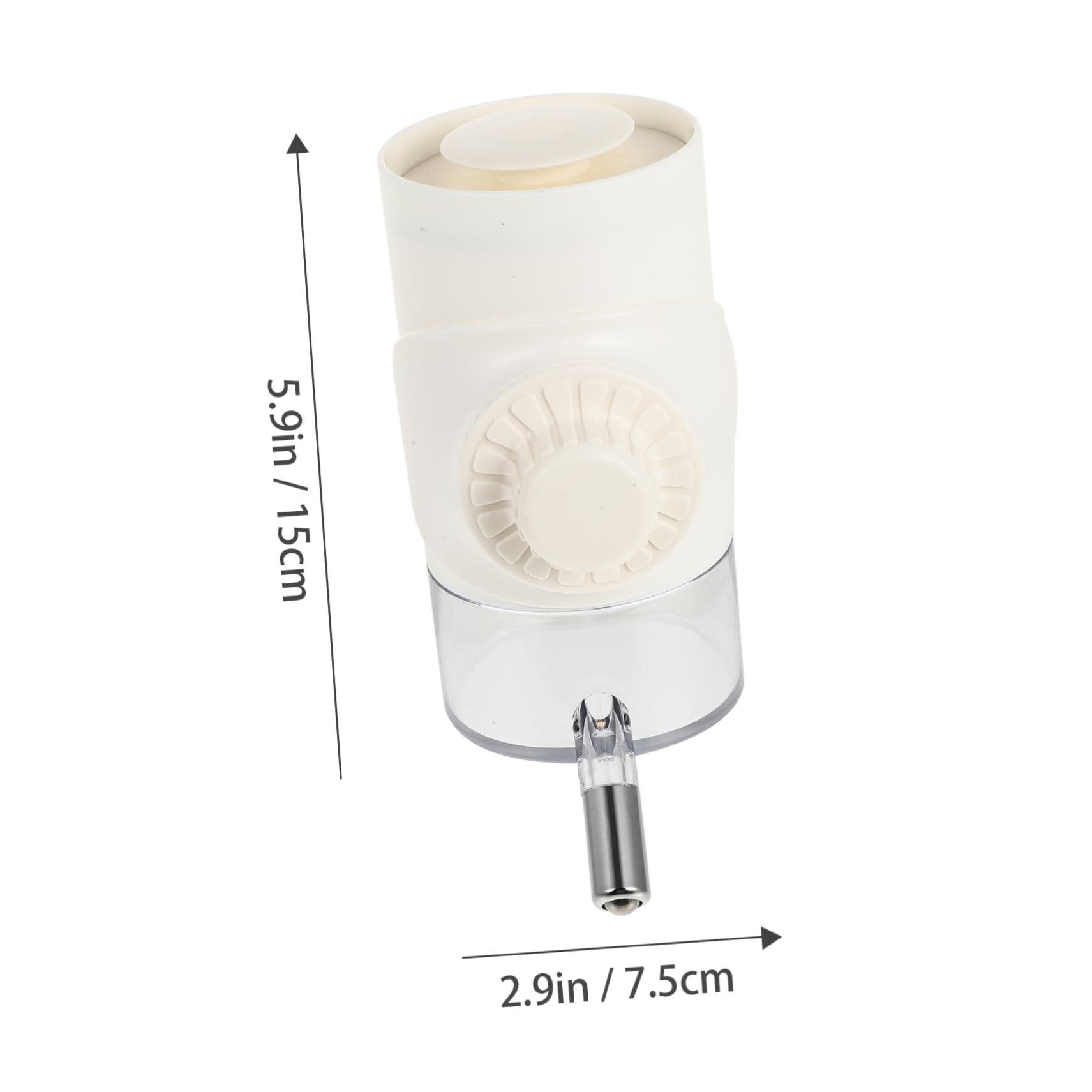 SUPVOX Pet Hanging Water Feeder Automatic Pet Water Dispenser for Cats Dogs Durable Travel Friendly Easy to Clean No Spill Design