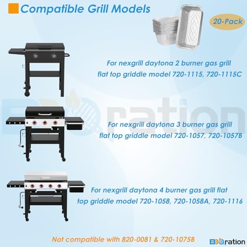 Image of Aluminum Drip Liner for Nexgrill Daytona 3 /4 Burner 720-1057 720-1058