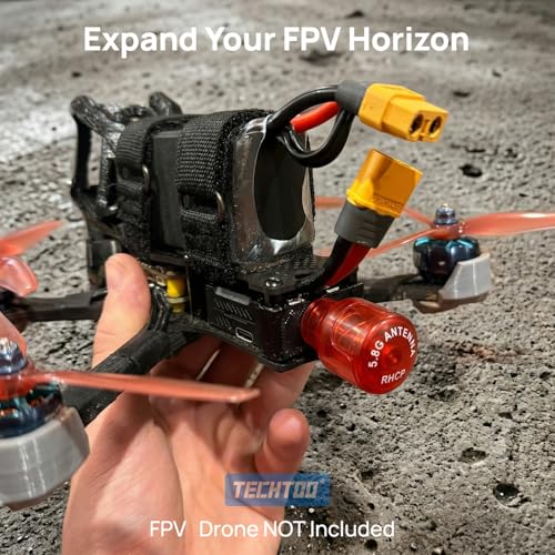 Antenne FPV Stubby 5,8 G à gain 2,3 dBi pour signal stable