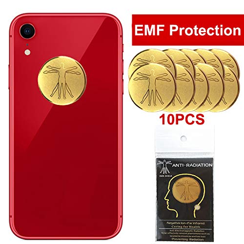 10Pcs - EMF Protection Cell Phone Sticker, Anti Radiation Protector Sticker, HUAGASION EMF