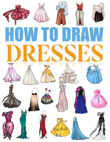 How to draw dresses: Fun & Simple Step-by-Step Drawing Book for Young Fashion Designers! image 2