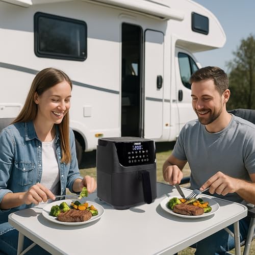 Foto von Princess Mini Heißluftfritteuse - 3,5 L – 70 Prozent weniger Energieverbrauch – 11 Programme – Airfryer – 182031