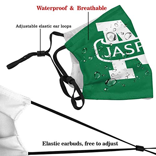 Adults Mouth Washable Cover for Manhattan College Basketball Fans Face Protection Comfortable Soft Guard 10pcs Filters - Thumbnail 3